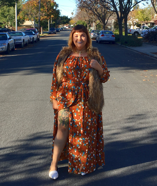 Zelie for She plus size maxi dress