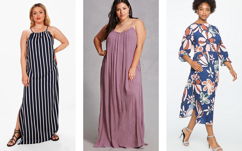 Plus size maxi dresses you can take into fall
